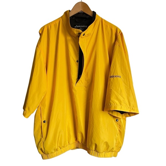 Footjoy Dryjoys Men's 1/4 Zip Short Sleeve
Rain Wind Golf Jacket Size XL - Picture 1 of 8